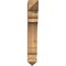 Ekena Millwork Olympic Arts & Crafts Smooth Bracket, Western Red Cedar, 3 1/2"W x 16"D x 24"H BKT04X16X24OLY03SWR - alternate 3